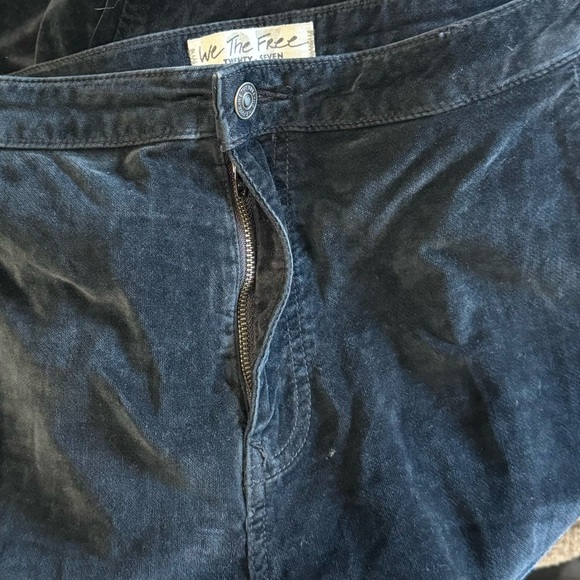 Free People Just Float On Velvet Flare Jeans - Picture 6 of 10